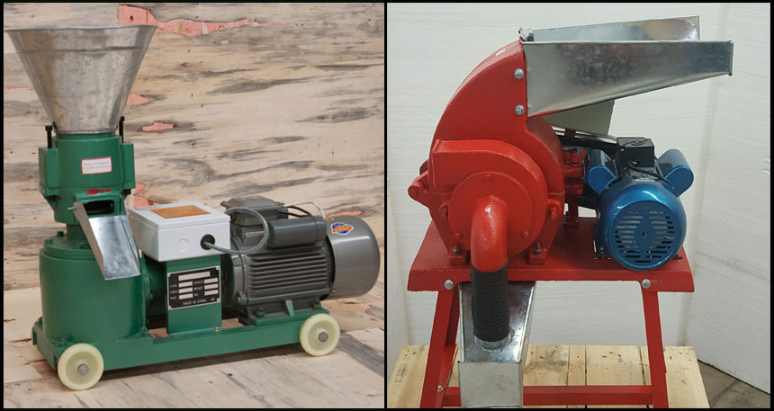 Small Scale Electric Pellet Machine for Making Feed / Wood Pellets